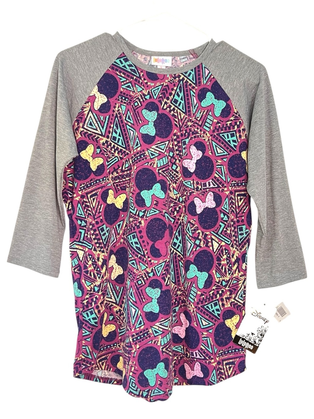 Disney LuLaRoe Minnie Mouse Randy Top Size Small